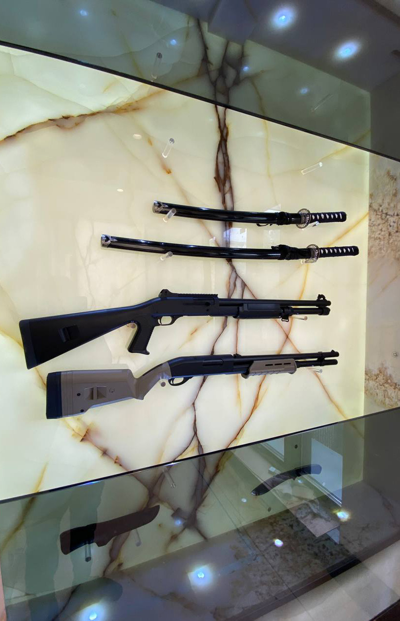 Системное хранение оружия 